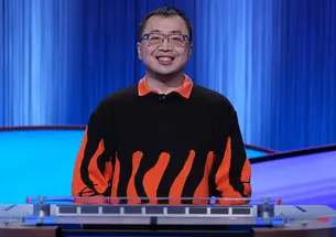 AITN_JamieDing13_jeopardy.jpg Jamie Ding ’13 on the set of Jeopardy!