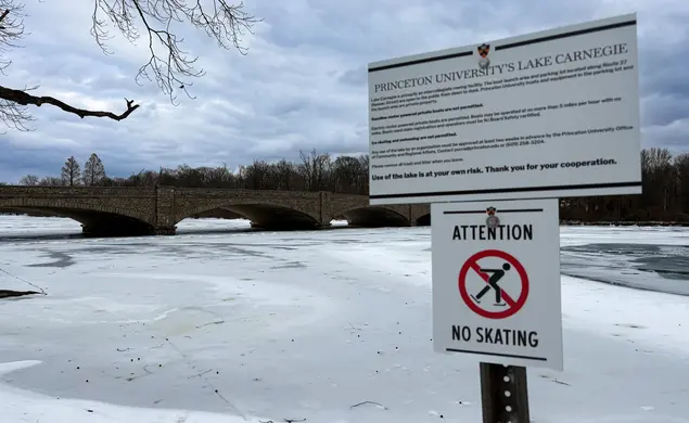 Skating Banned on Lake Carnegie Despite Coldest Winter in Years Skating Banned on Lake Carnegie Despite Coldest Winter in Years