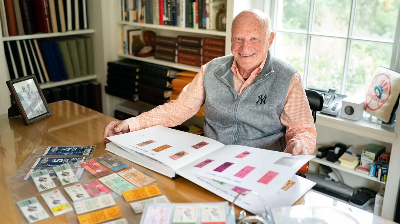 Henry Von Kohorn ’66 Has a Ticket From Nearly Every World Series Game. Ever. Henry Von Kohorn ’66 Has a Ticket From Nearly Every World Series Game. Ever.